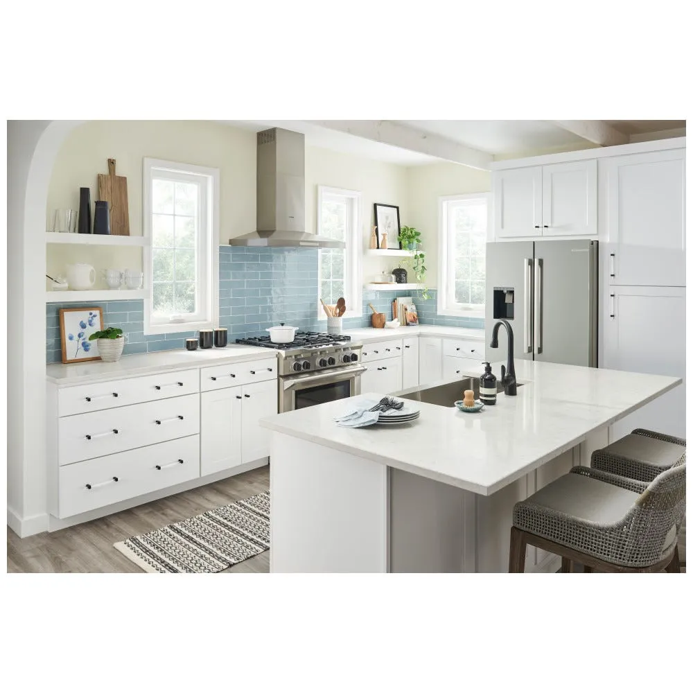 96 mm Center-to-Center Matte Black Spencer Cabinet Bar Pull