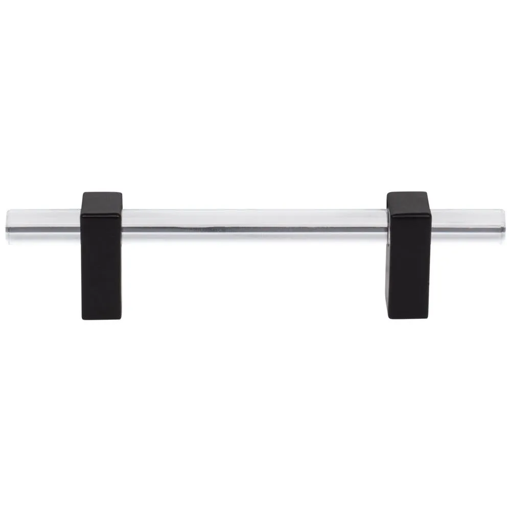 96 mm Center-to-Center Matte Black Spencer Cabinet Bar Pull