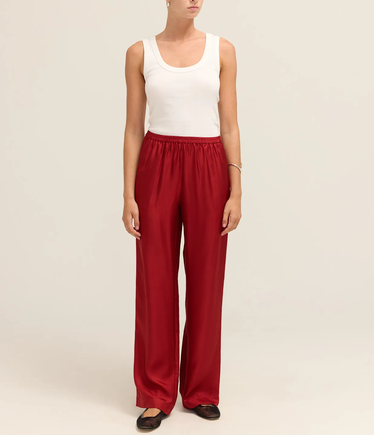 Alera Pants in Tomato
