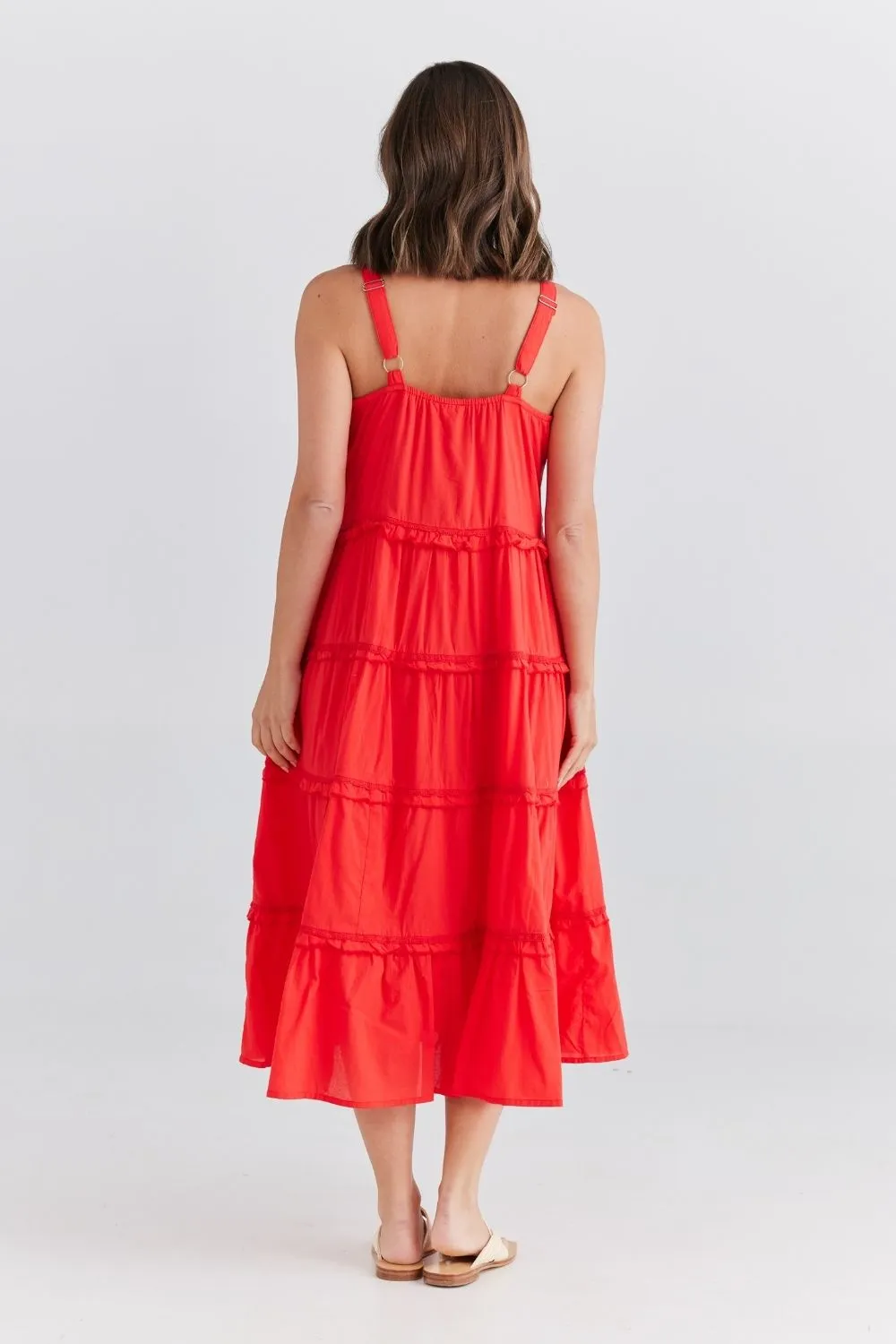 Alita Dress - Scarlet
