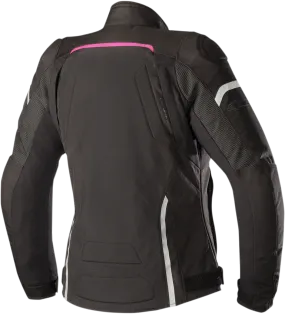 ALPINESTARS Stella Hyper Drystar Jacket - Black/Pink - XL 3214718-1039-XL