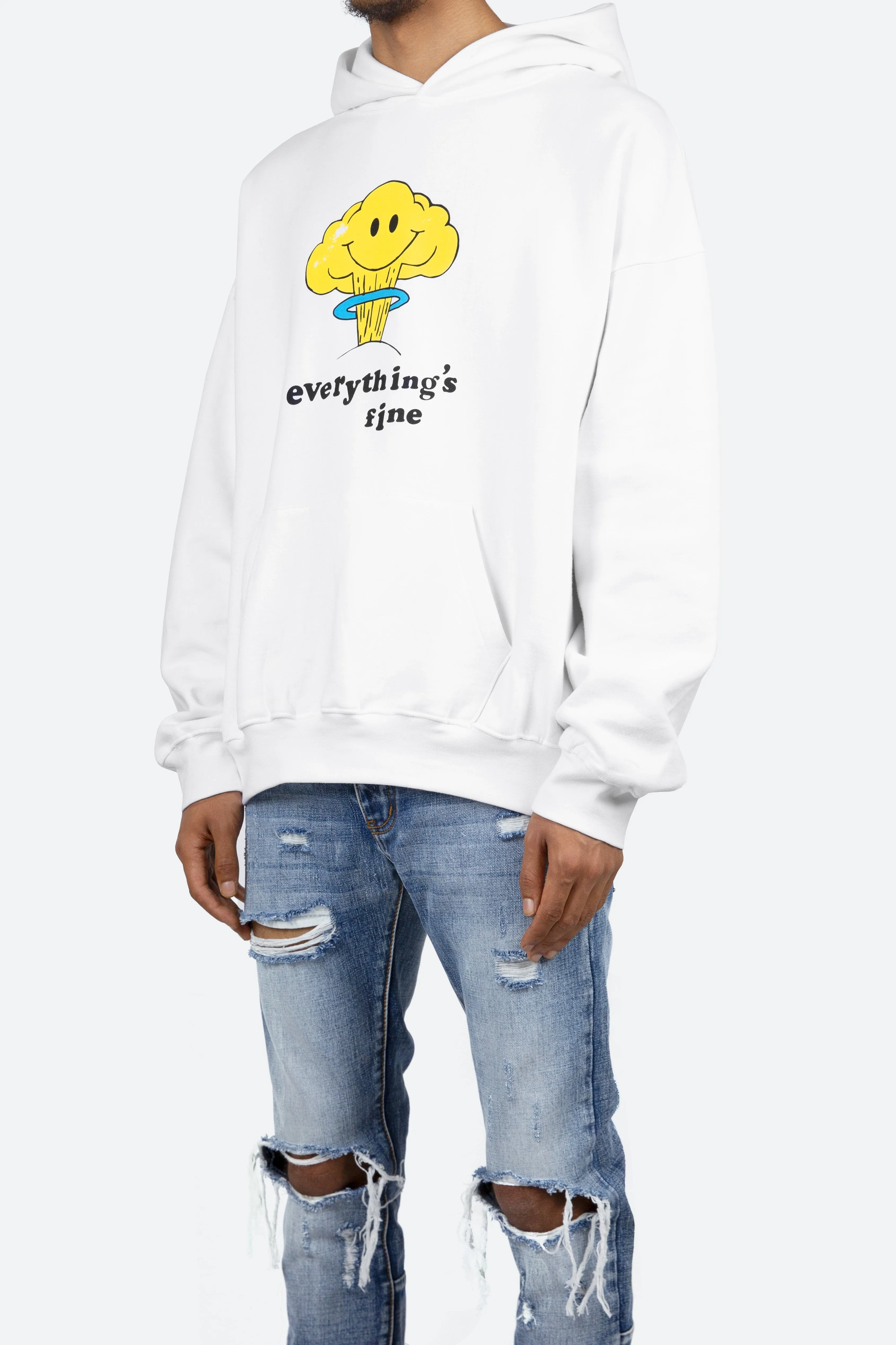 Atomic Hoodie - White