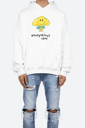 Atomic Hoodie - White