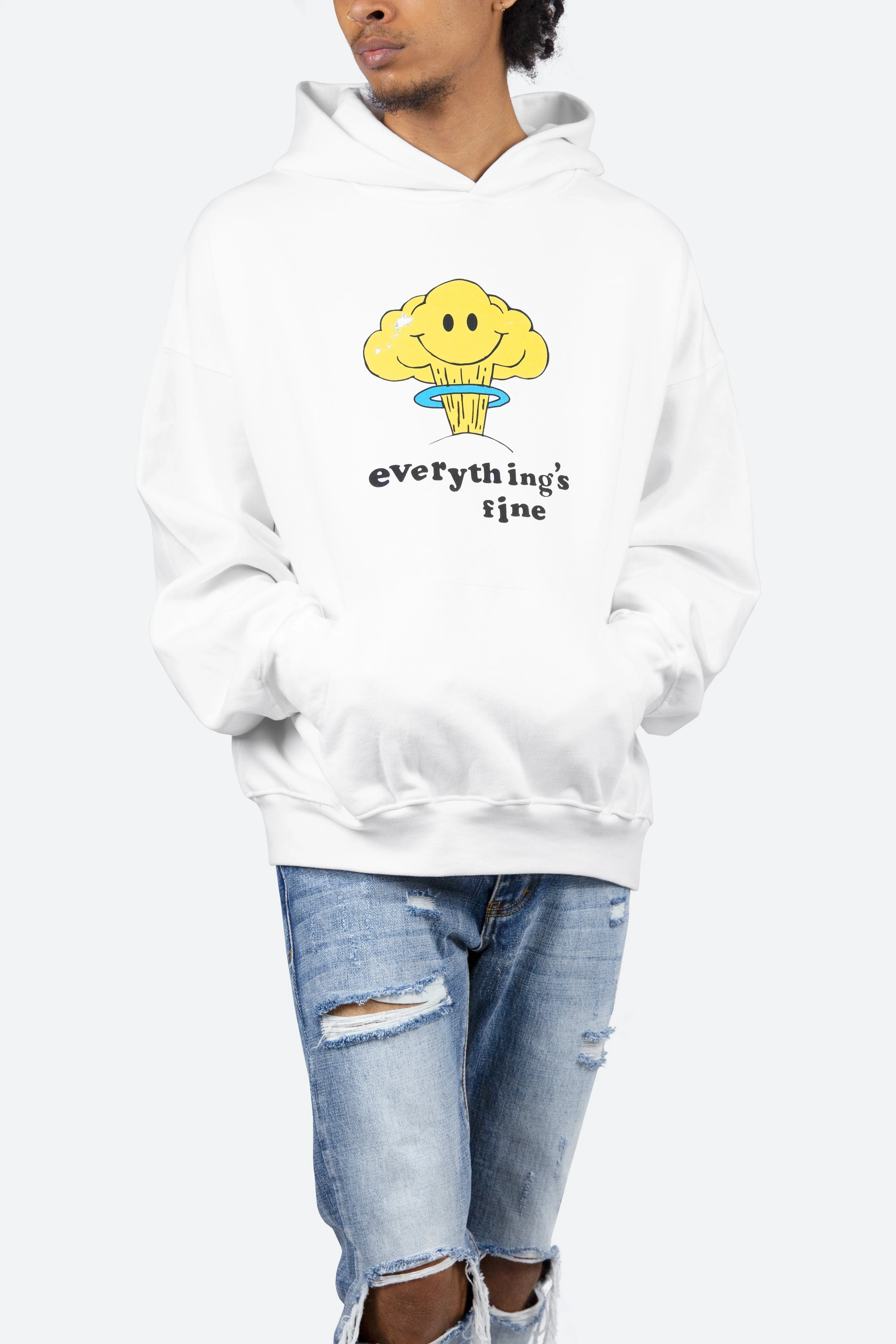 Atomic Hoodie - White
