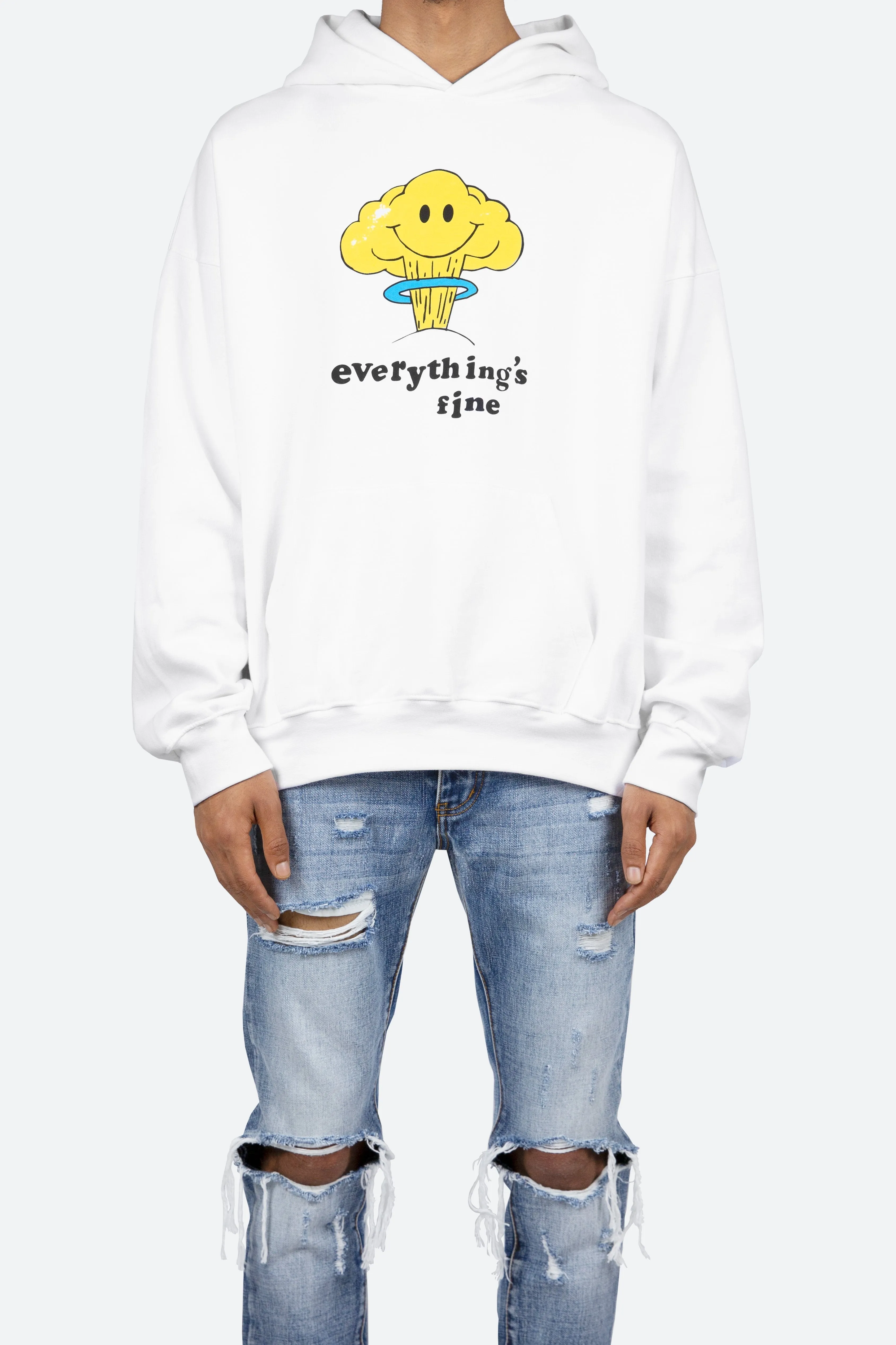 Atomic Hoodie - White