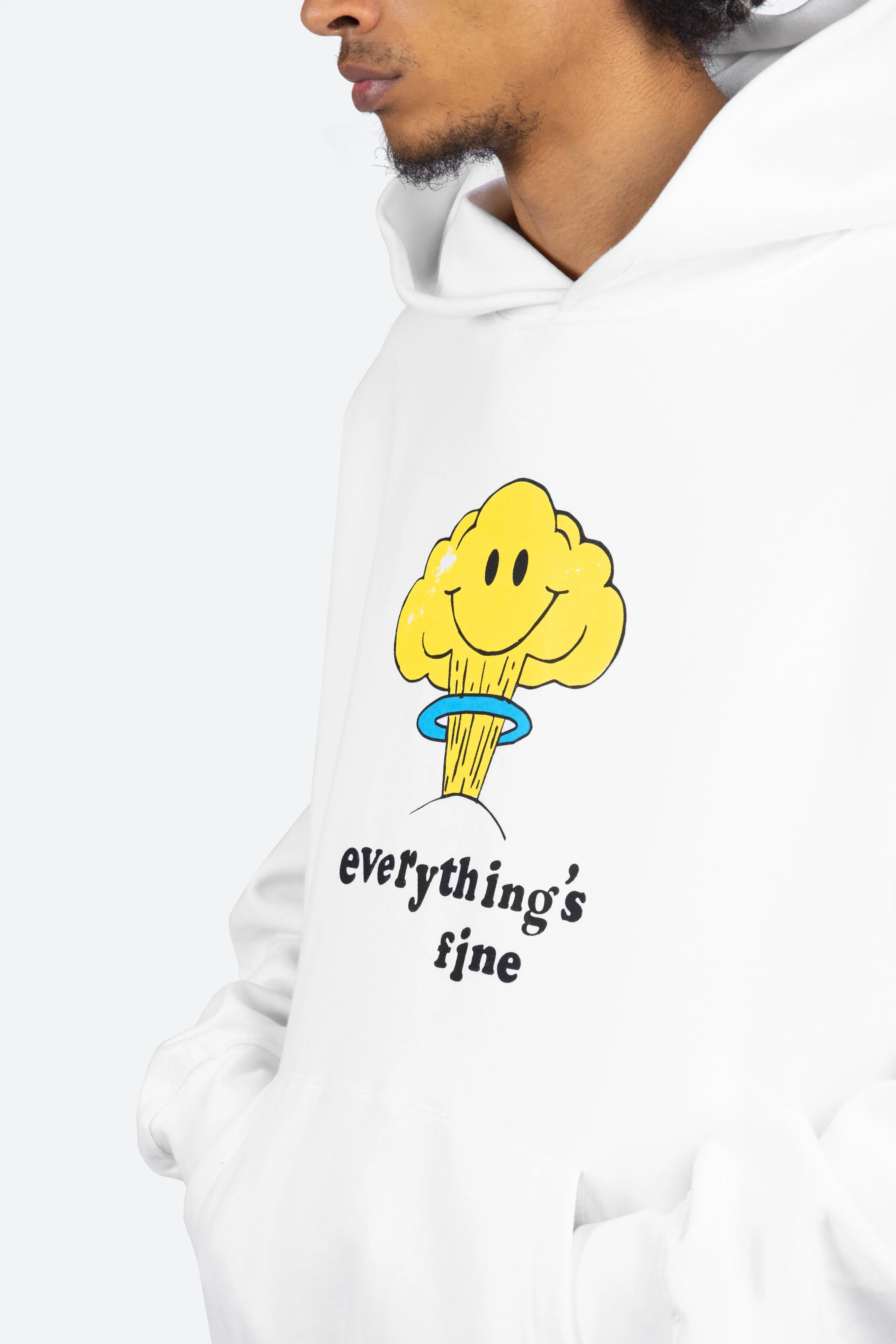 Atomic Hoodie - White