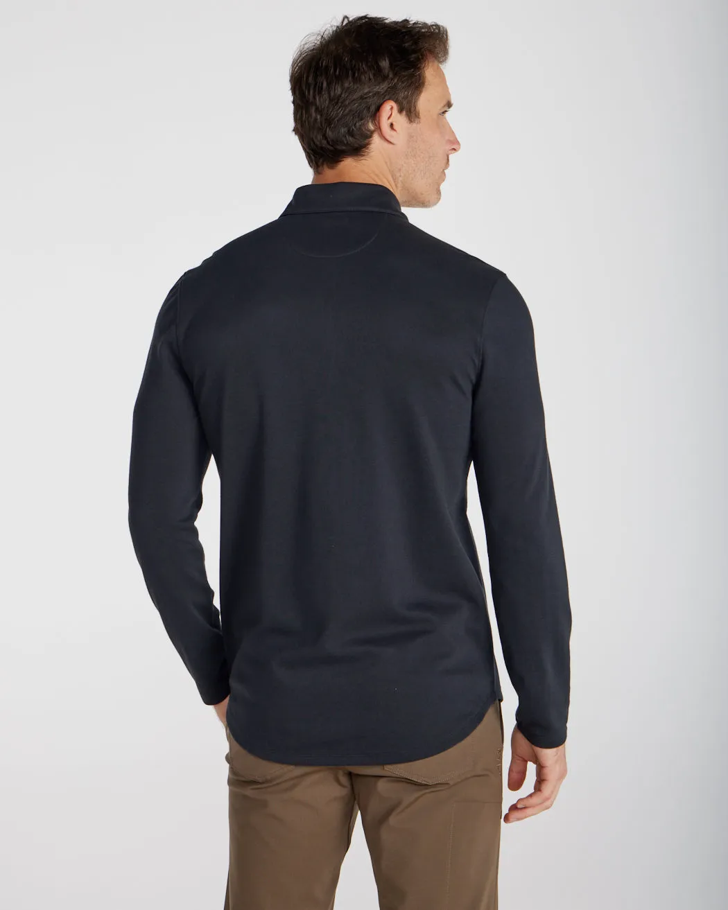 Bayside Long Sleeve Polo
