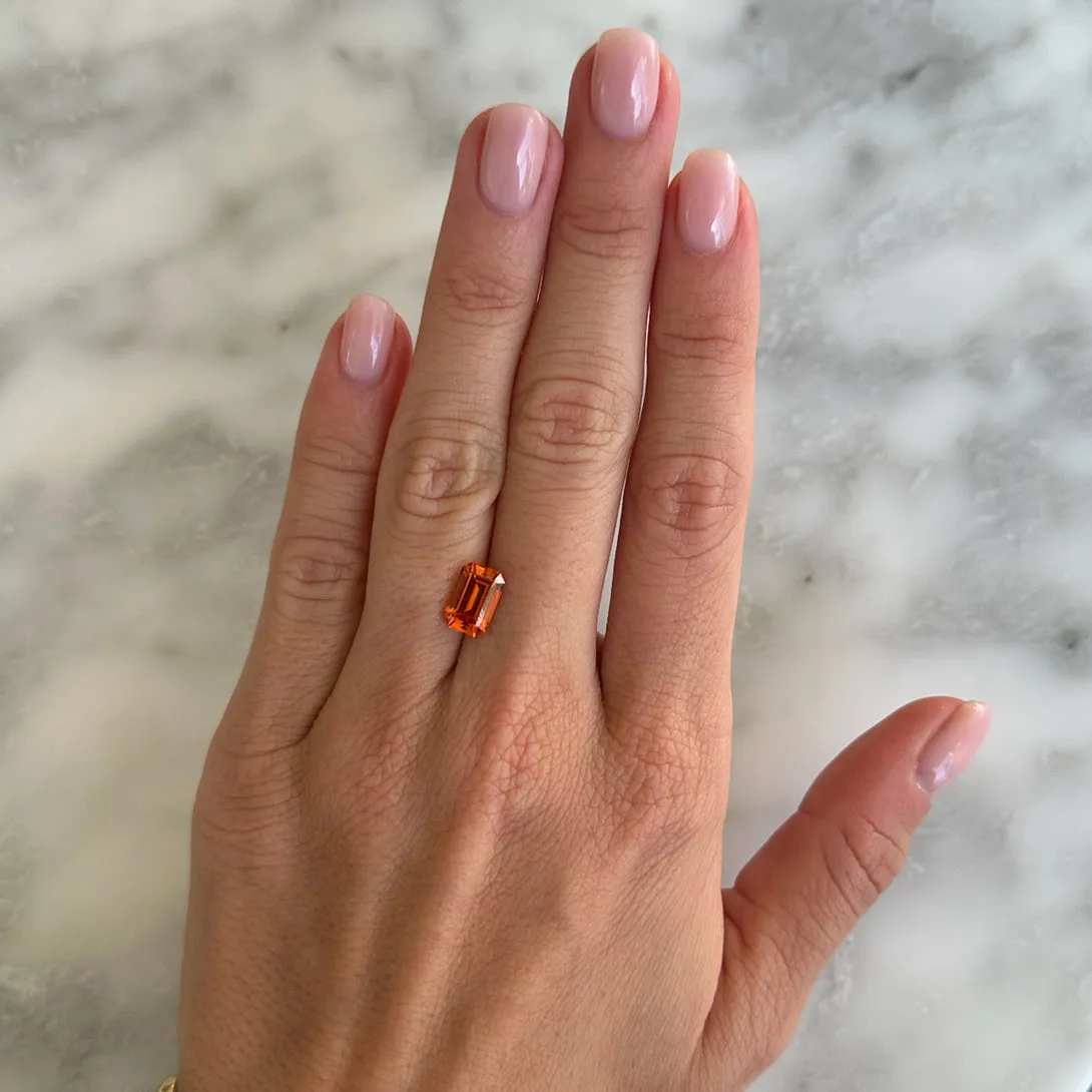 BESPOKE 2.57CT ANZA SPESSARTINE GARNET