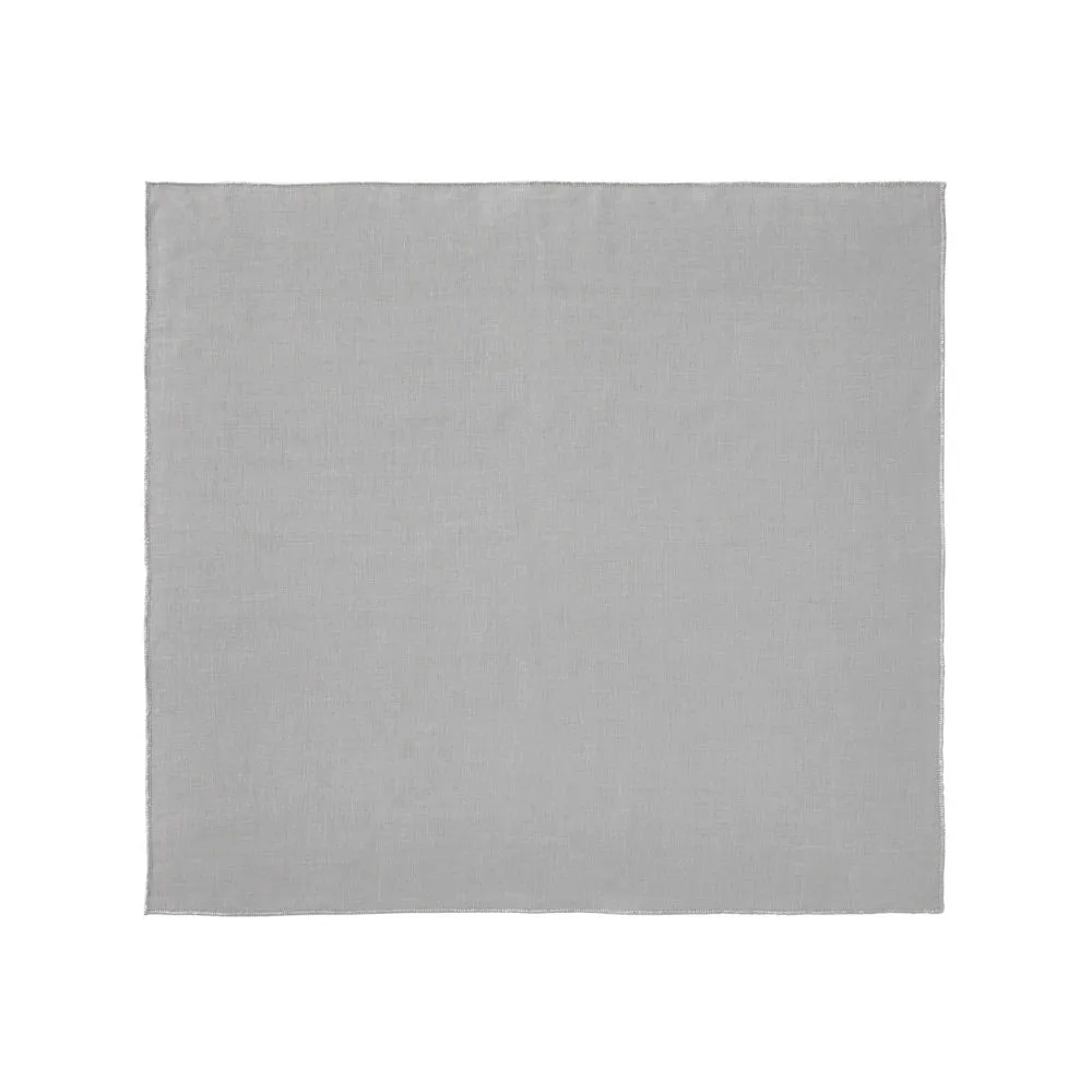 Bowery Grey & Silver Napkins by Mode Living