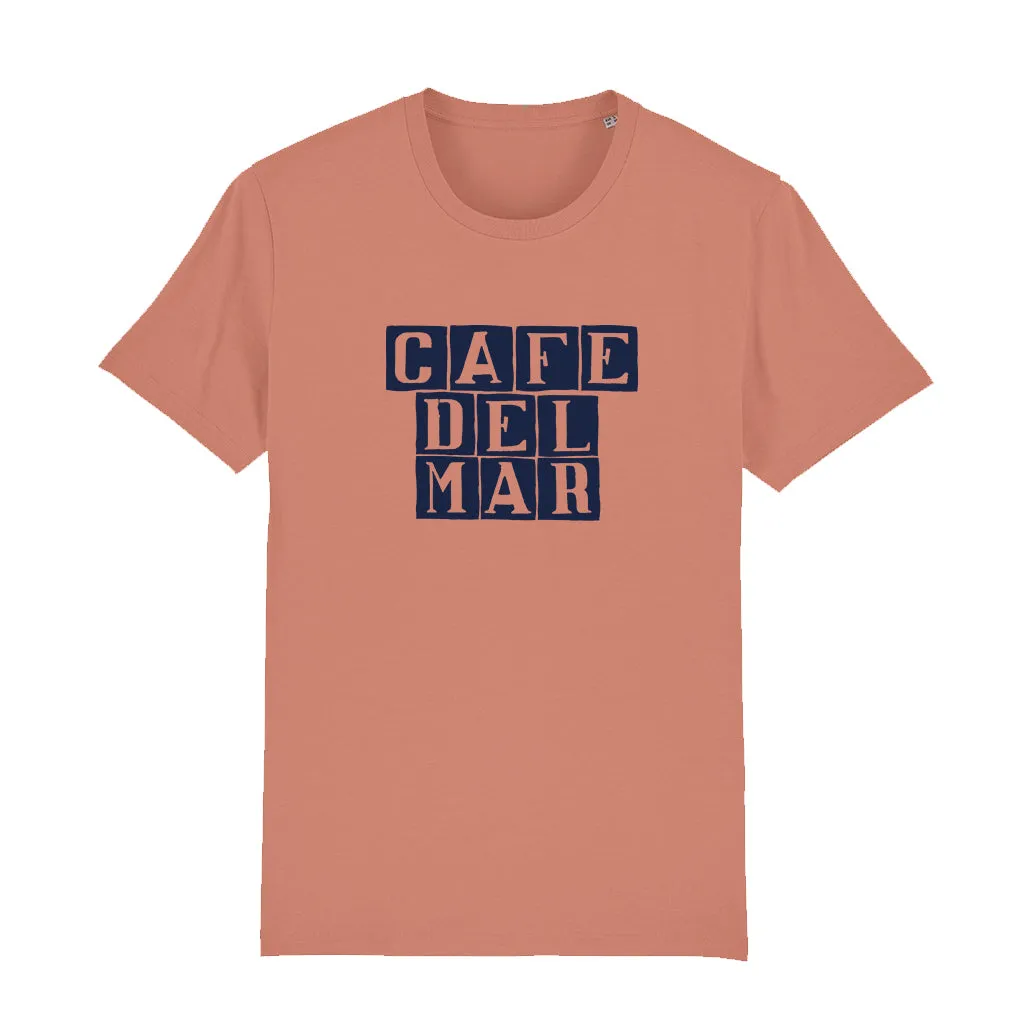 Café del Mar Blue Tile Logo Men's Organic T-Shirt
