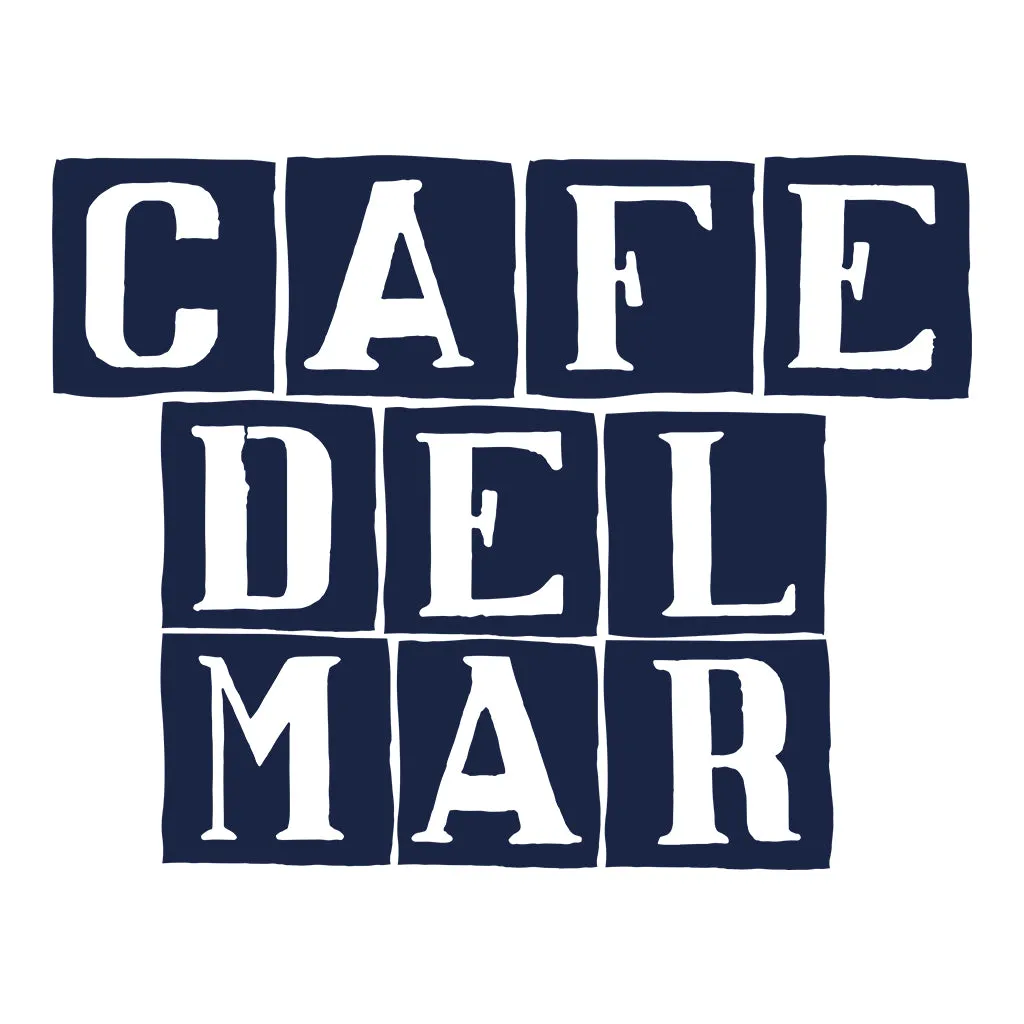 Café del Mar Blue Tile Logo Men's Organic T-Shirt