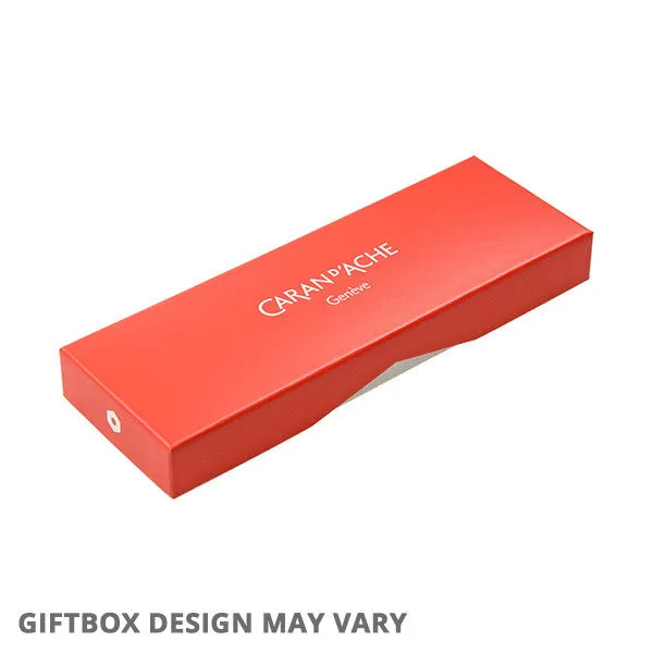 Caran d'Ache 849 Metal Fountain Pen Fluorescent Orange