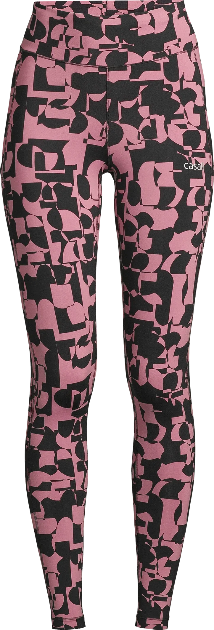 Casall Women&#x27;s Iconic Printed 7/8 Tights Echo Pink | Buy Casall Women&#x27;s Iconic Printed 7/8 Tights Echo Pink here | Outnorth