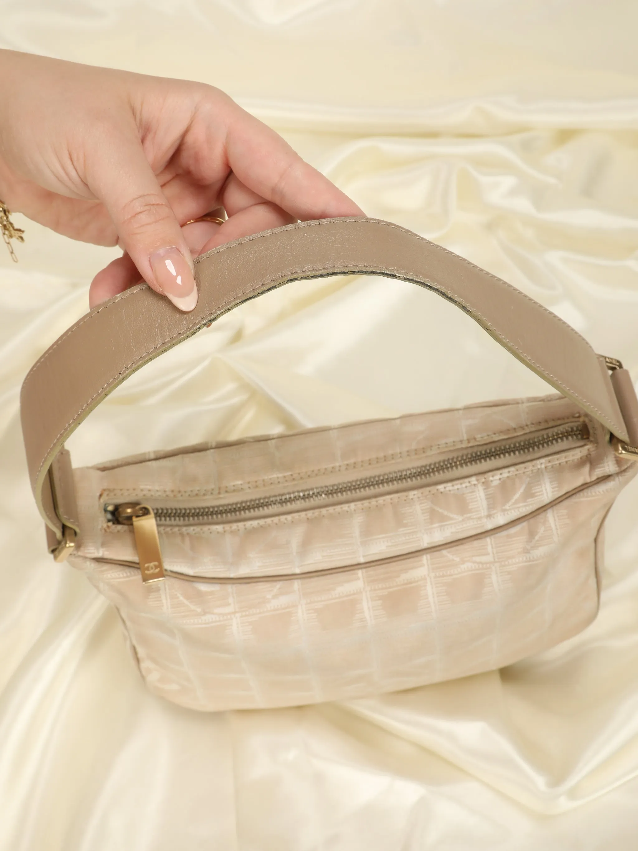 CL Nylon Hobo Bag