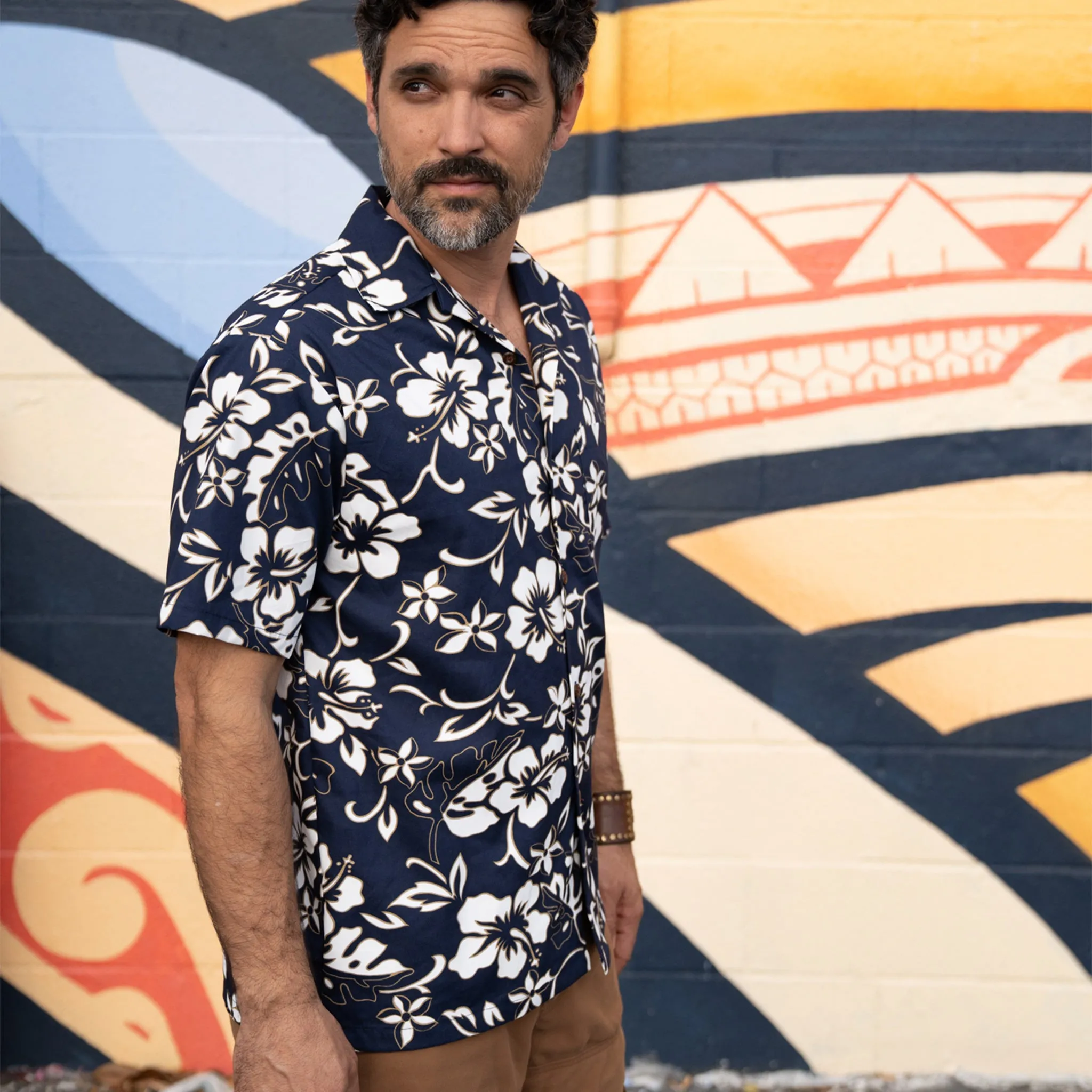 Classic Hibiscus Aloha Shirt