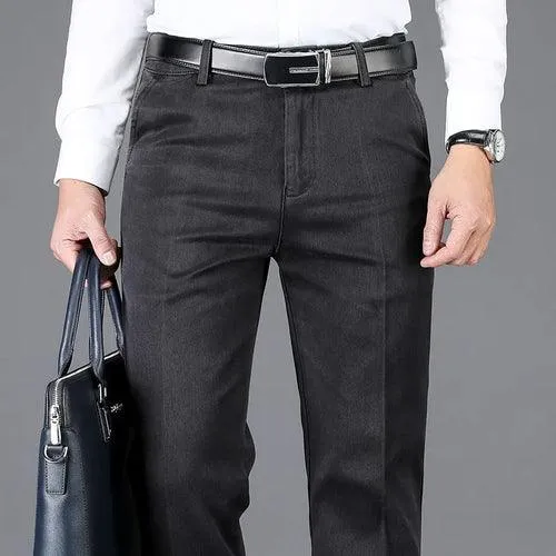 Classic Style Autumn and Winter Men's Thick High Waist
