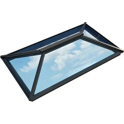 Double Glazed Contemporary Roof Lantern with Active Neutral Glazing - All Sizes