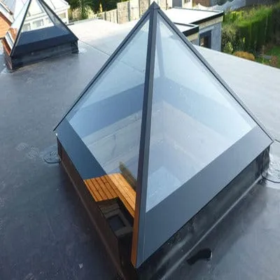 Double Glazed Square Roof Lantern - All Sizes