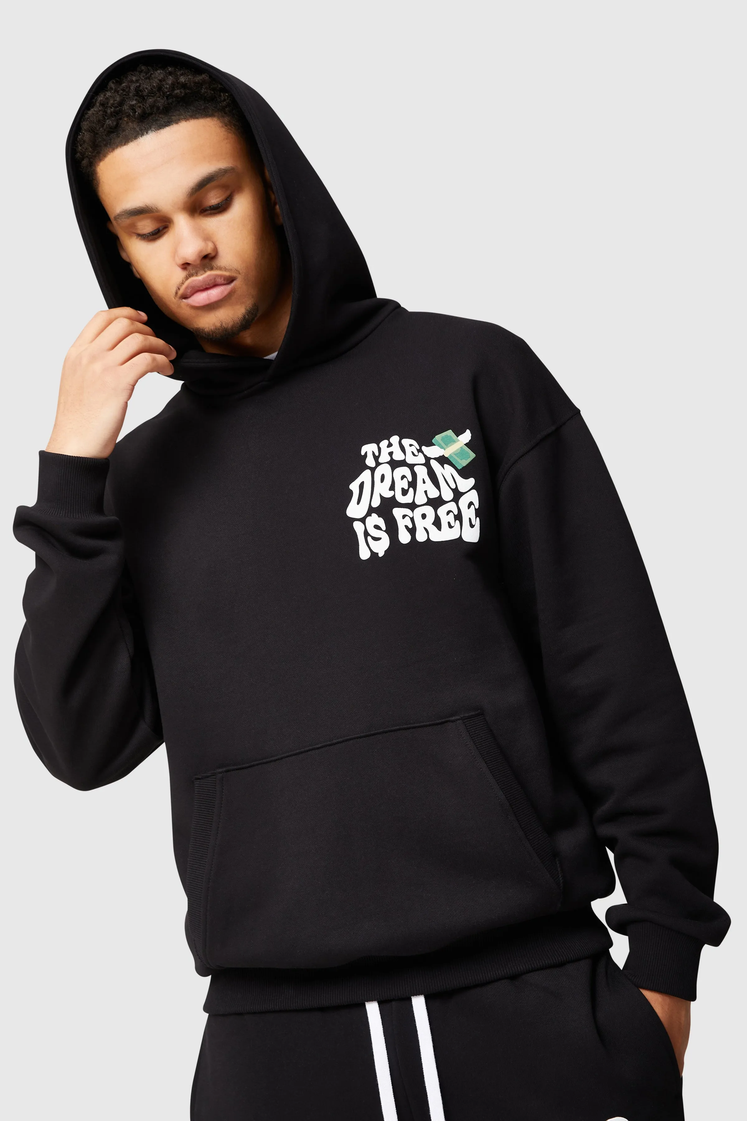DREAM IS FREE TRACKSUIT - BLACK