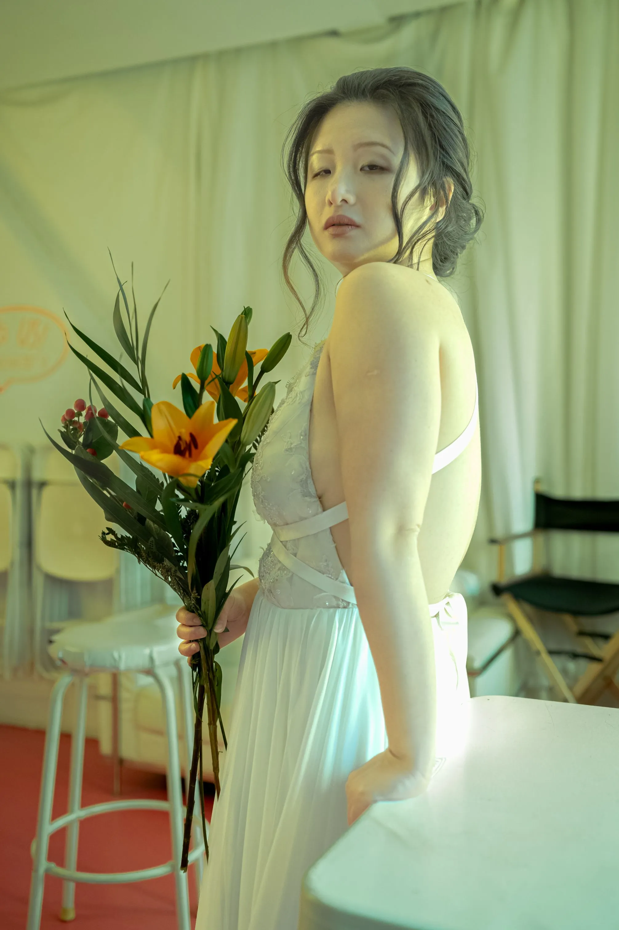 Dress 5768: EcoChic Bridal "Alex" waist 28