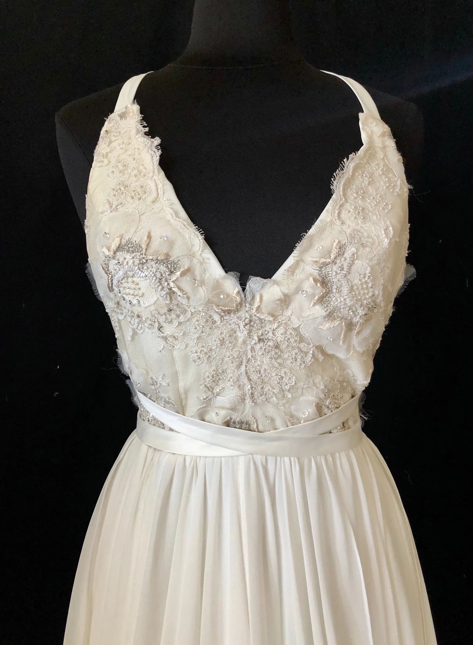 Dress 5768: EcoChic Bridal "Alex" waist 28