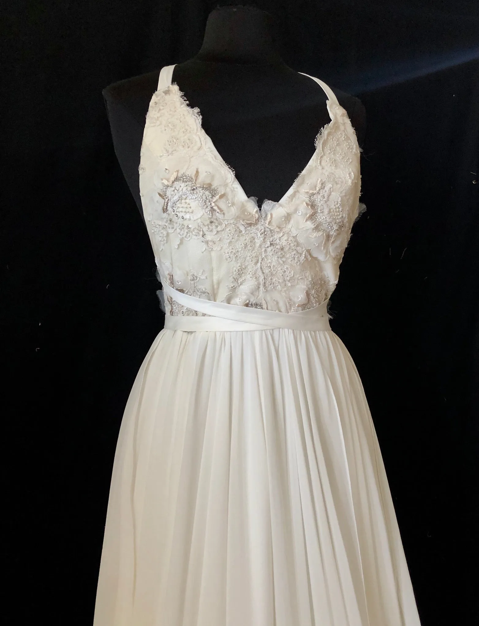 Dress 5768: EcoChic Bridal "Alex" waist 28