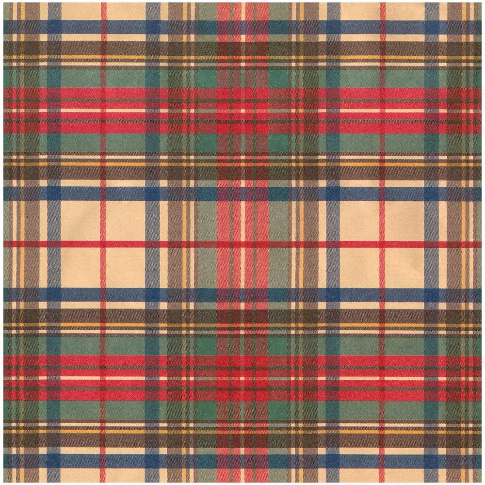 DRESS STEWART TARTAN GOLD FOIL