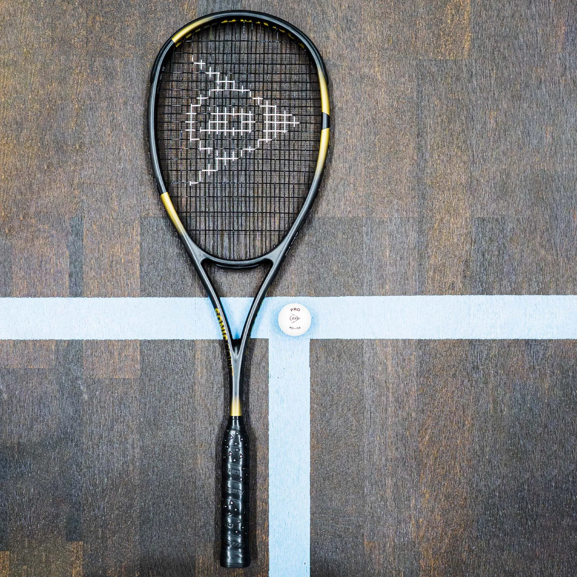 Dunlop Sonic Core Iconic 130 Squash Racket Double Pack