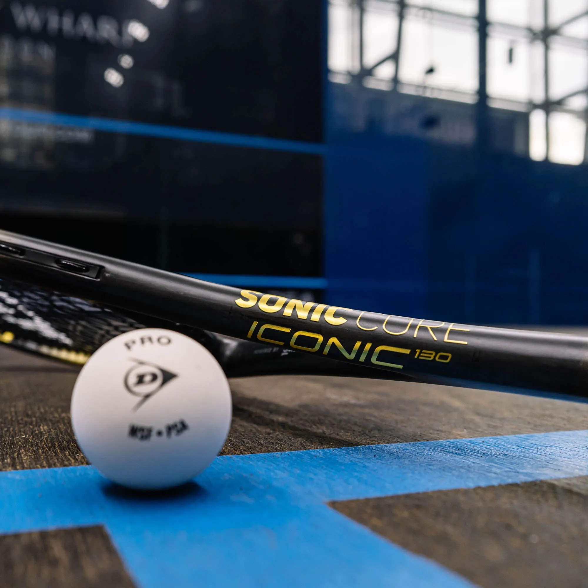 Dunlop Sonic Core Iconic 130 Squash Racket Double Pack