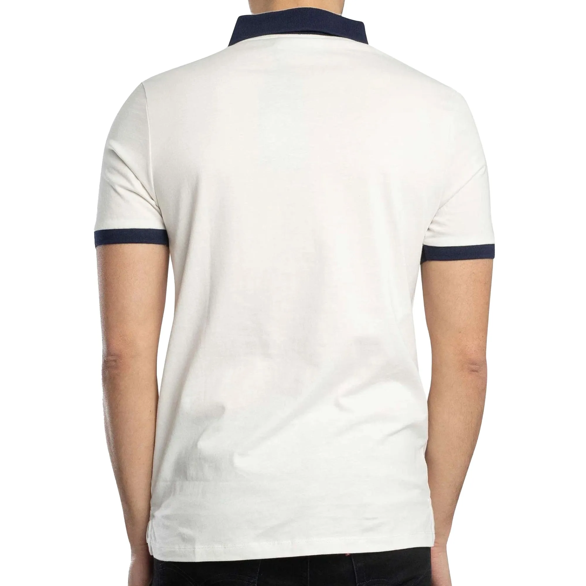 Fila Panatta 2 Polo Shirt Gardenia/Fila Navy/Fila Red