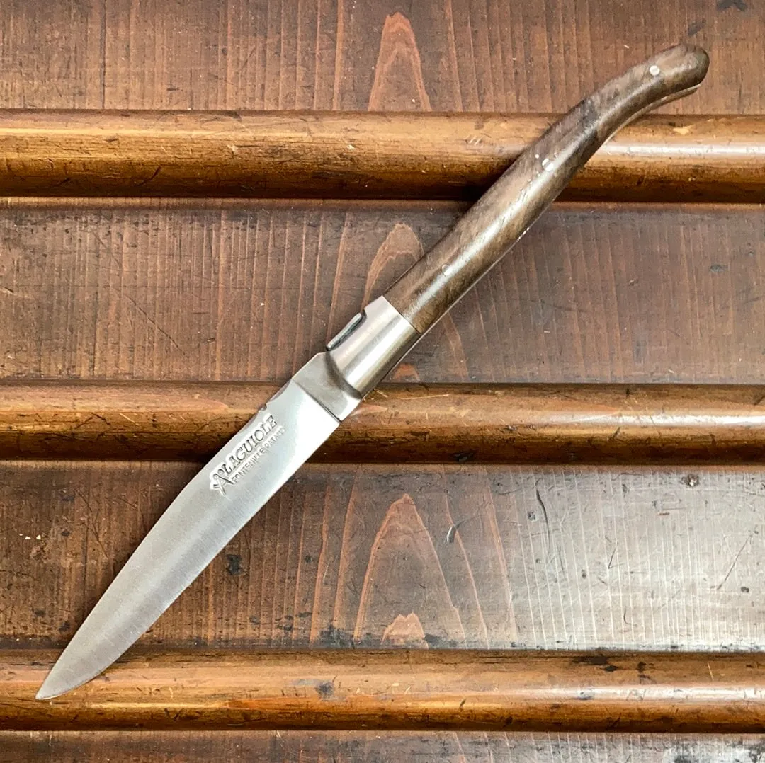 Fontenille Pataud Laguiole Steak Knife Set Walnut Handles - 6 Pieces