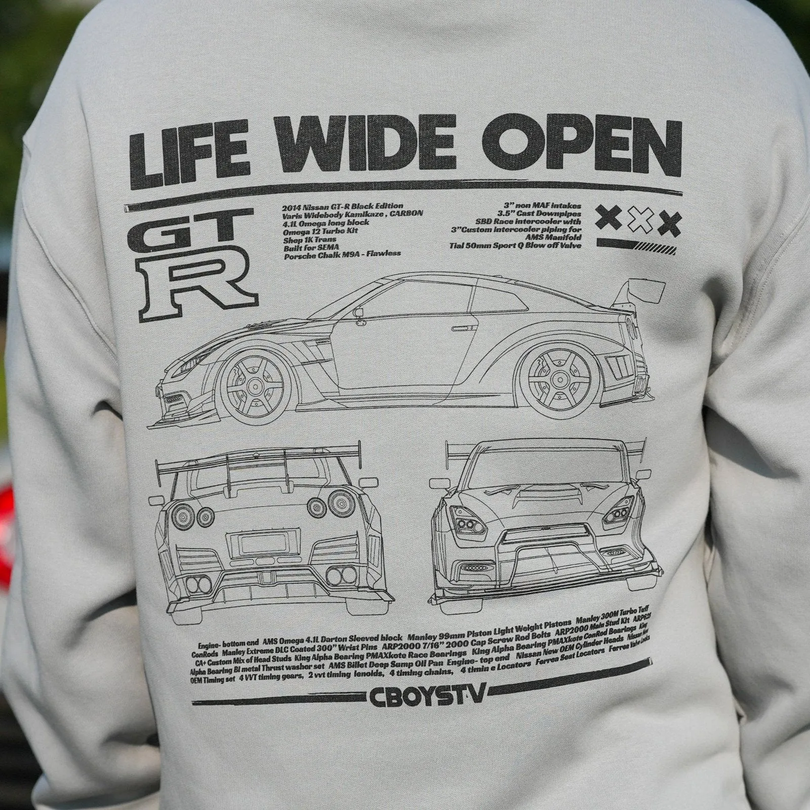 GTR Tech Spec Hoodie