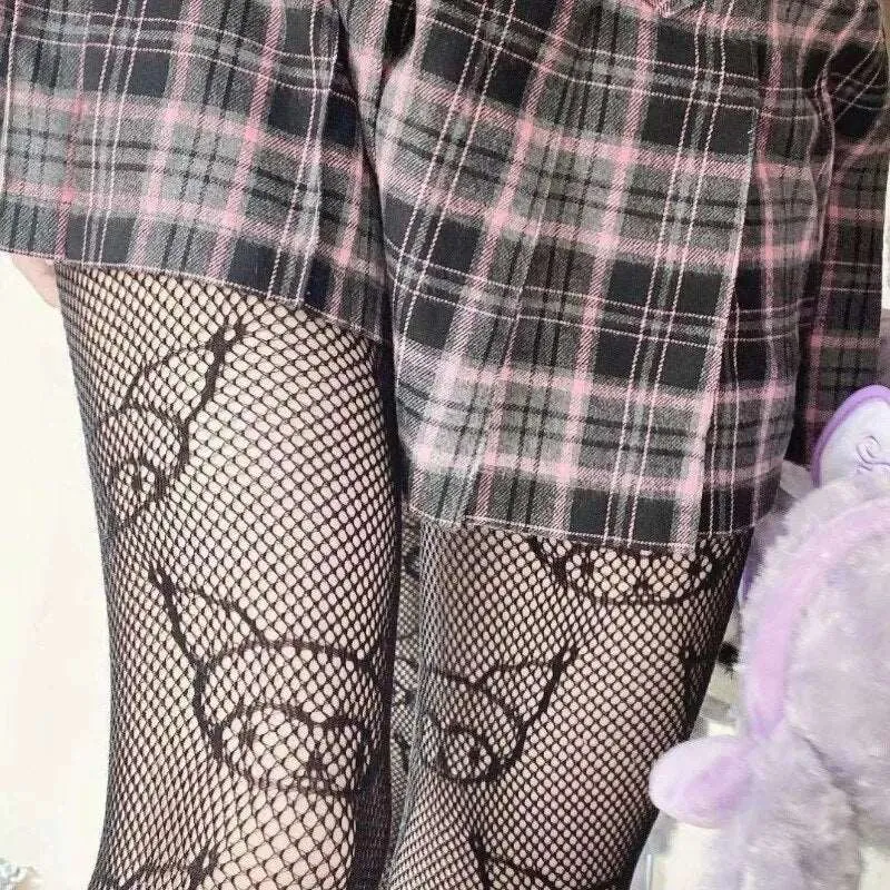 Kawaii Hello Kitty Fishnet Tights
