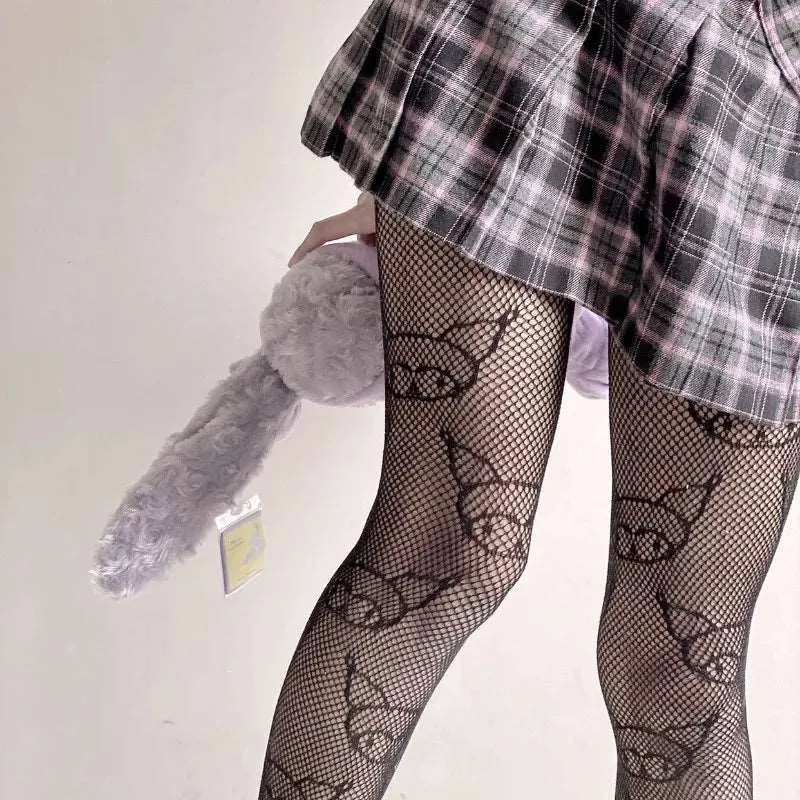 Kawaii Hello Kitty Fishnet Tights