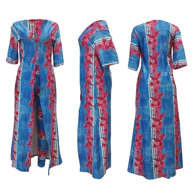 Long Top And Bodycon Pant Sets
