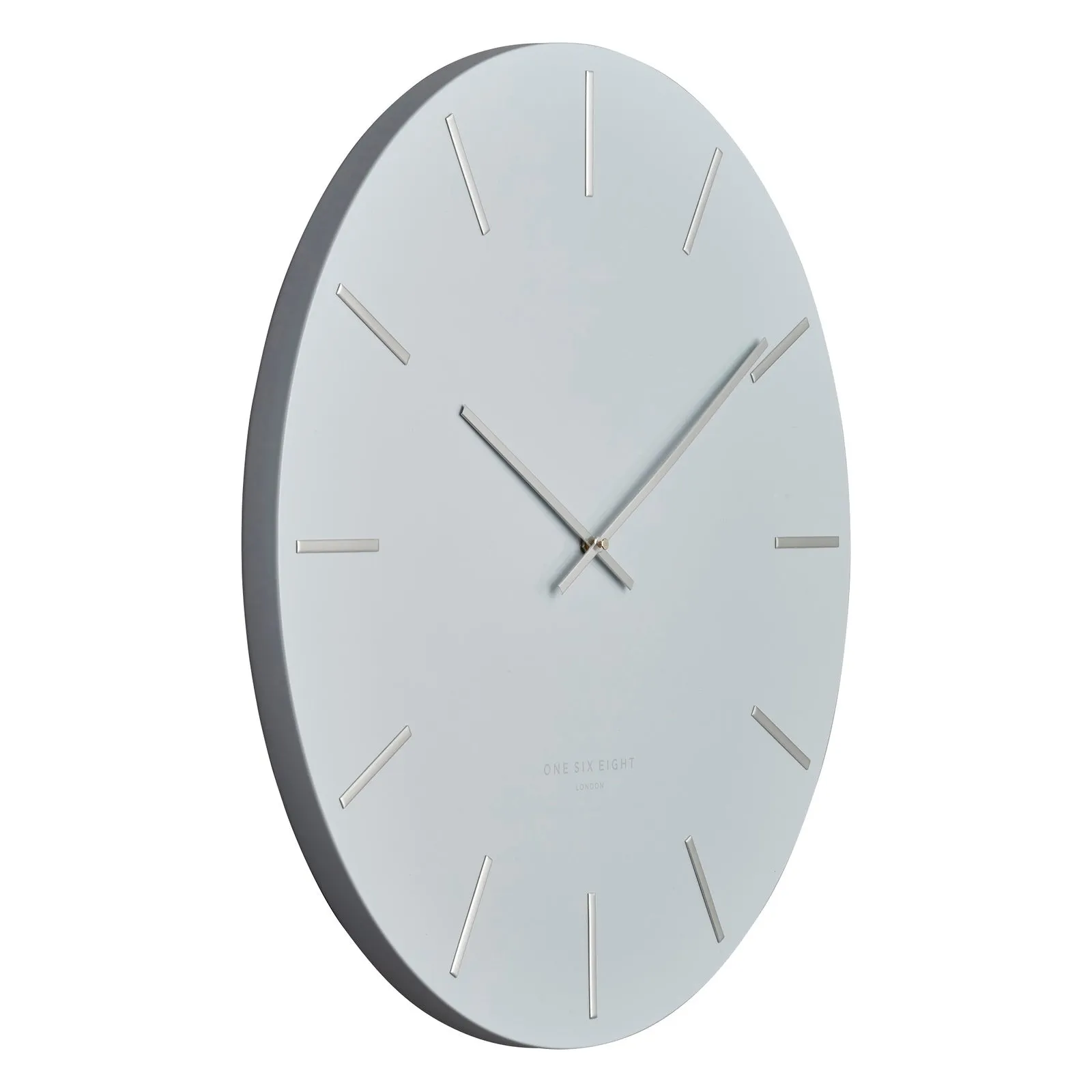 Luca Silent Wall Clock | Light Grey