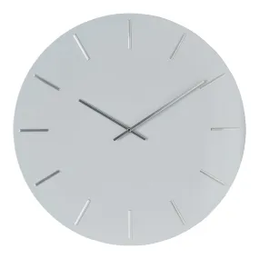 Luca Silent Wall Clock | Light Grey