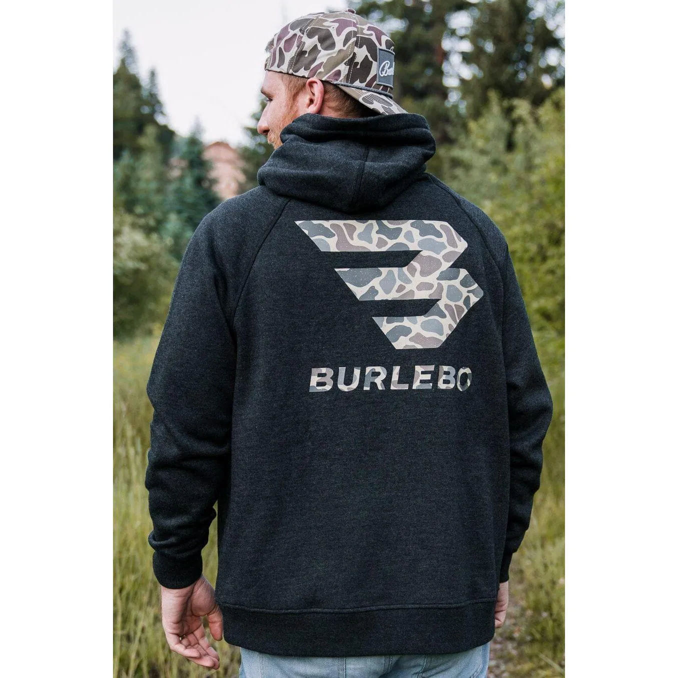 Men's Burlebo Fleece Hoodie FH-CSL-HB