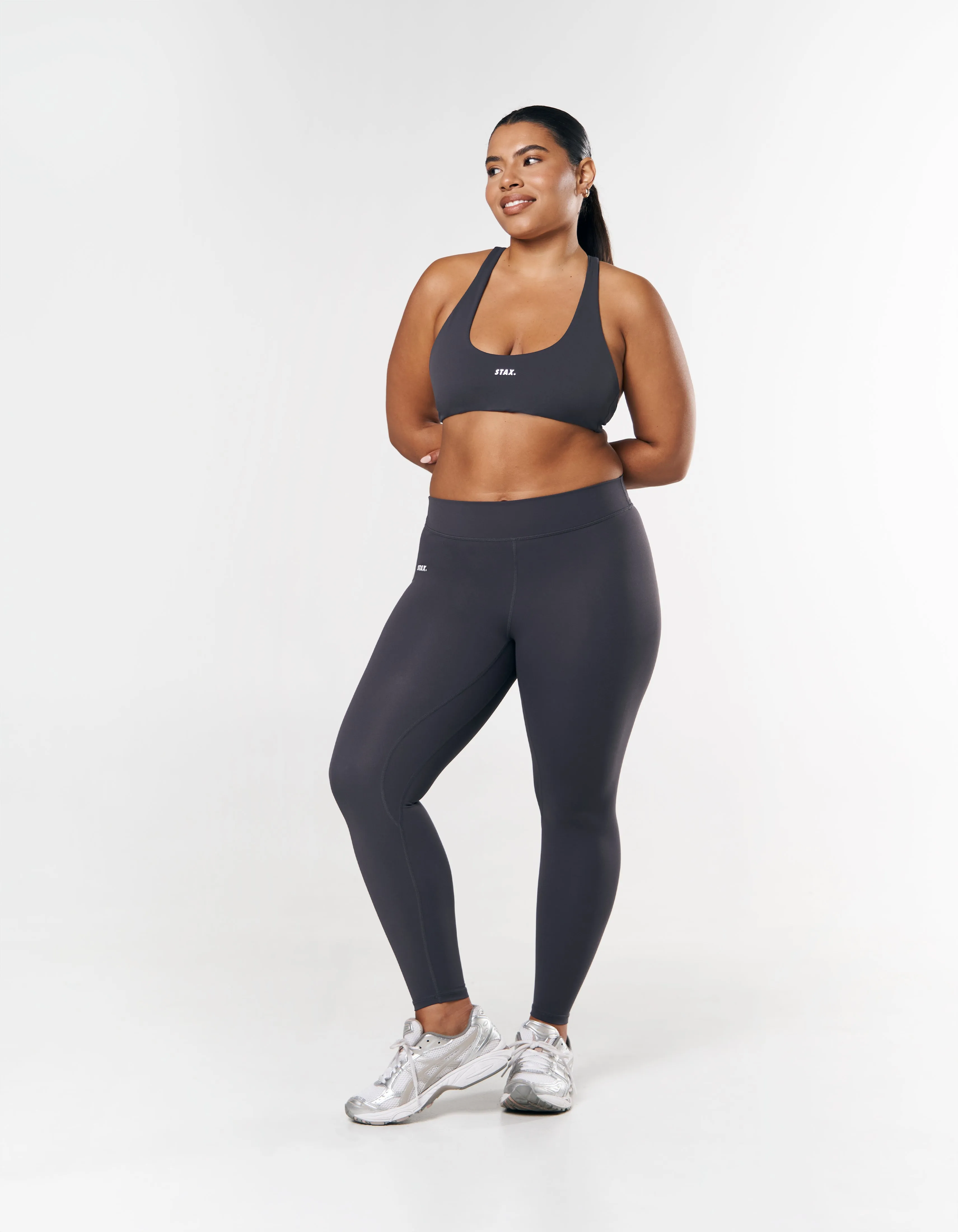 Mid Waist Tights NANDEX ™ - Dark Grey