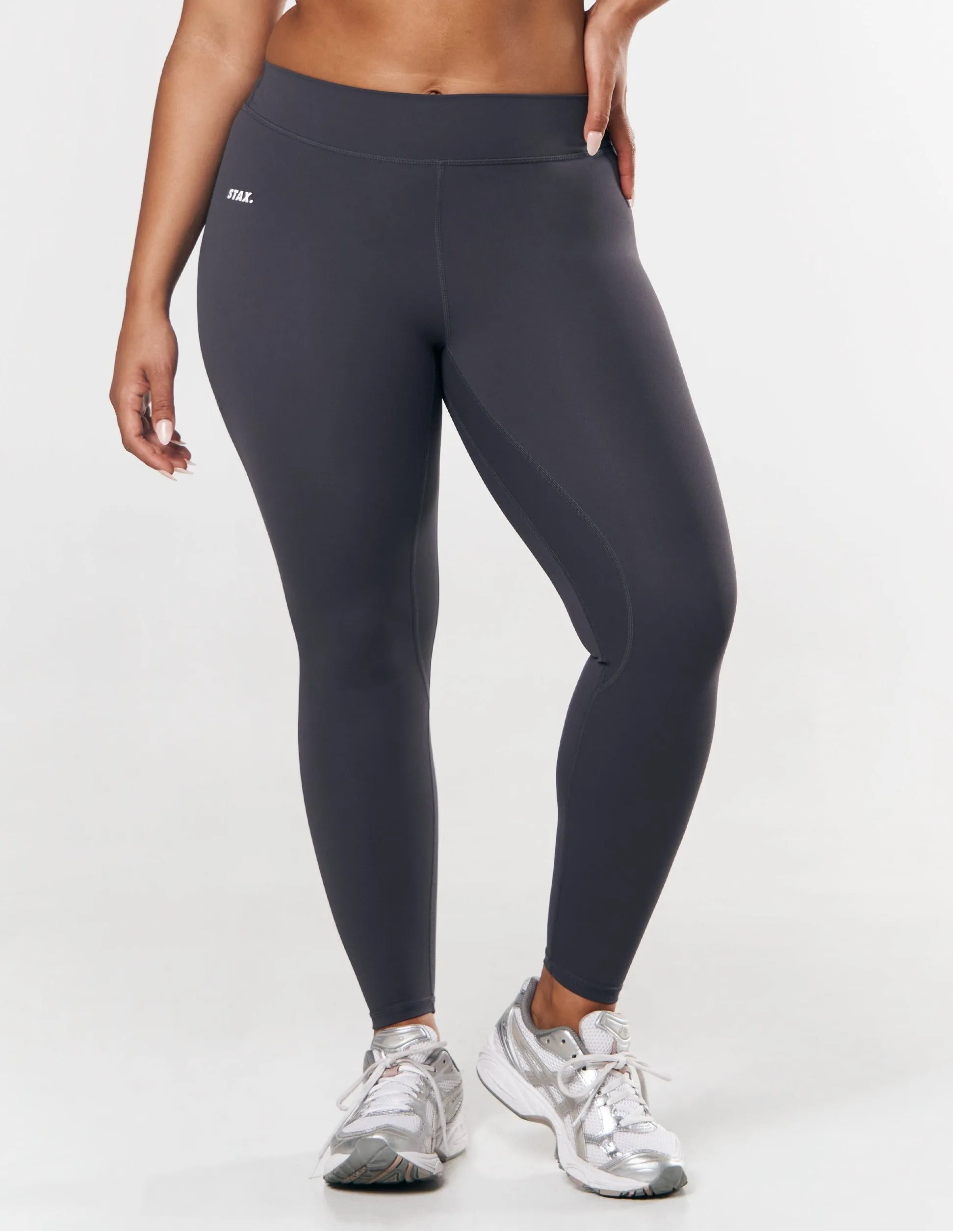 Mid Waist Tights NANDEX ™ - Dark Grey