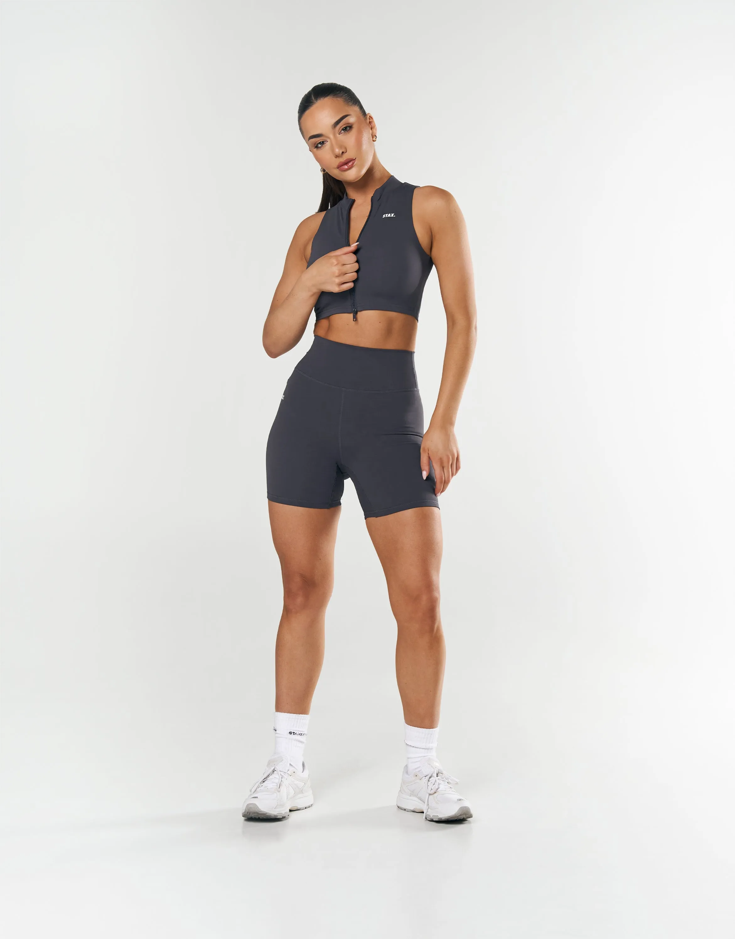 Midi Bike Shorts NANDEX ™ - Dark Grey