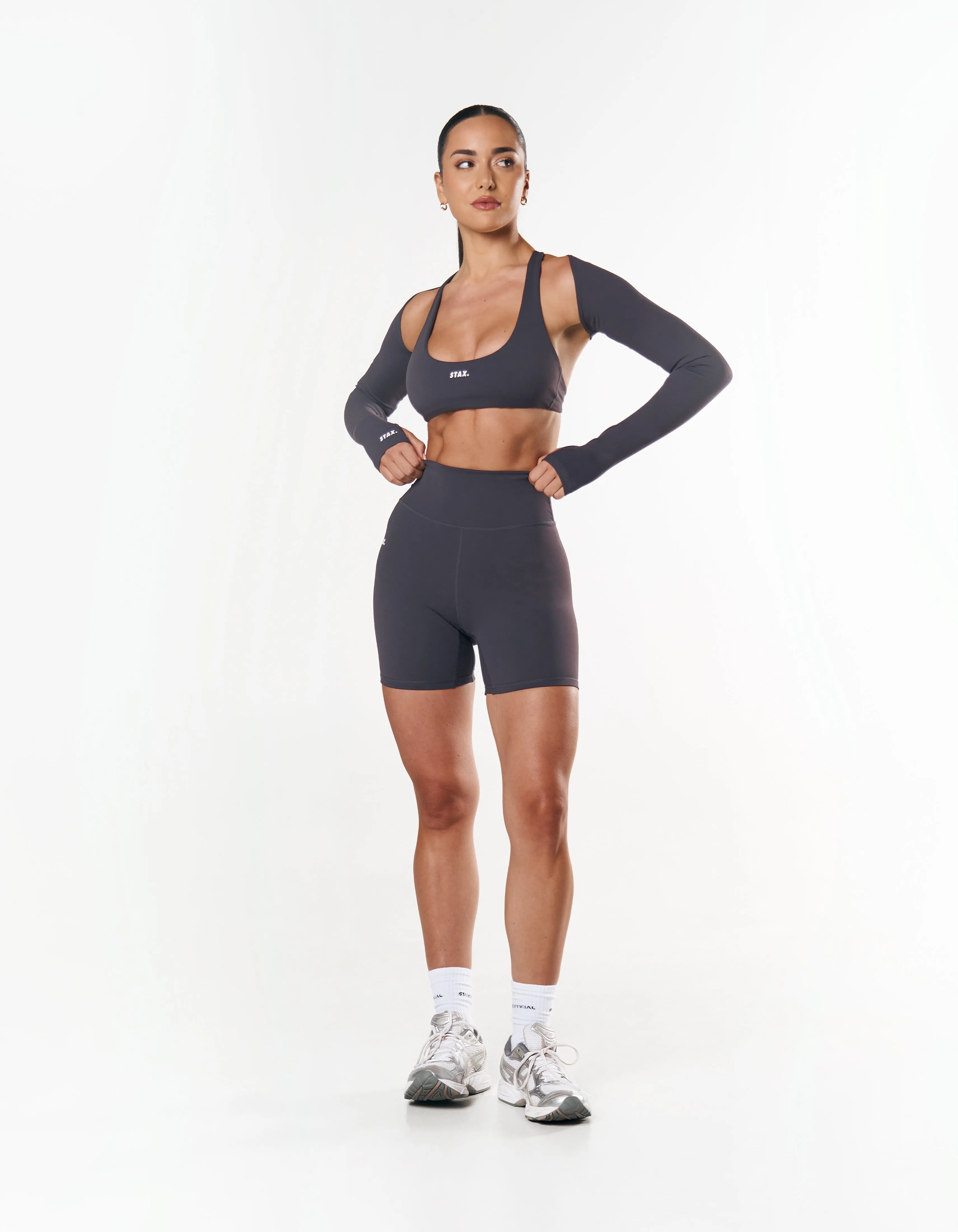 Midi Bike Shorts NANDEX ™ - Dark Grey