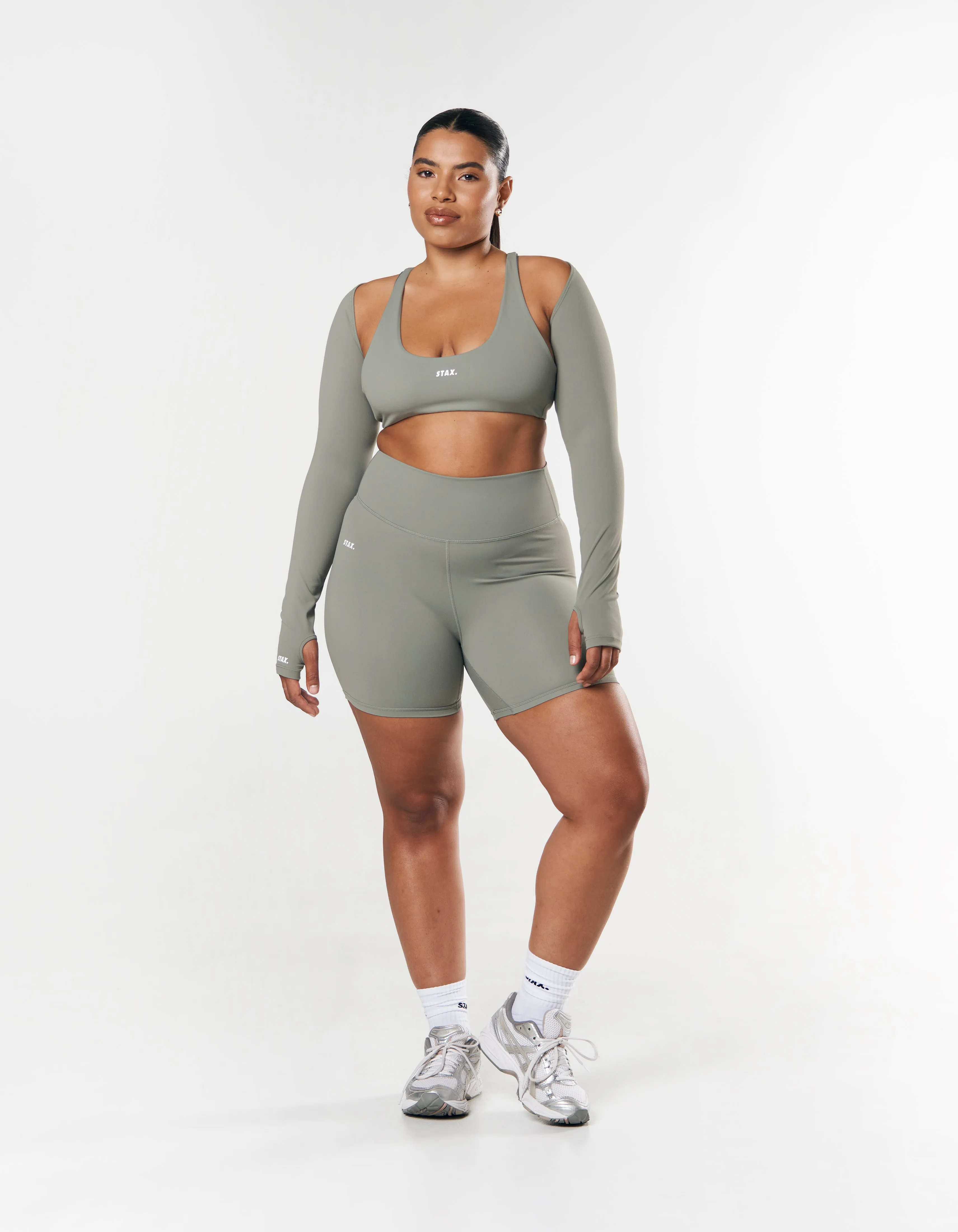 Midi Bike Shorts NANDEX ™ - Sage