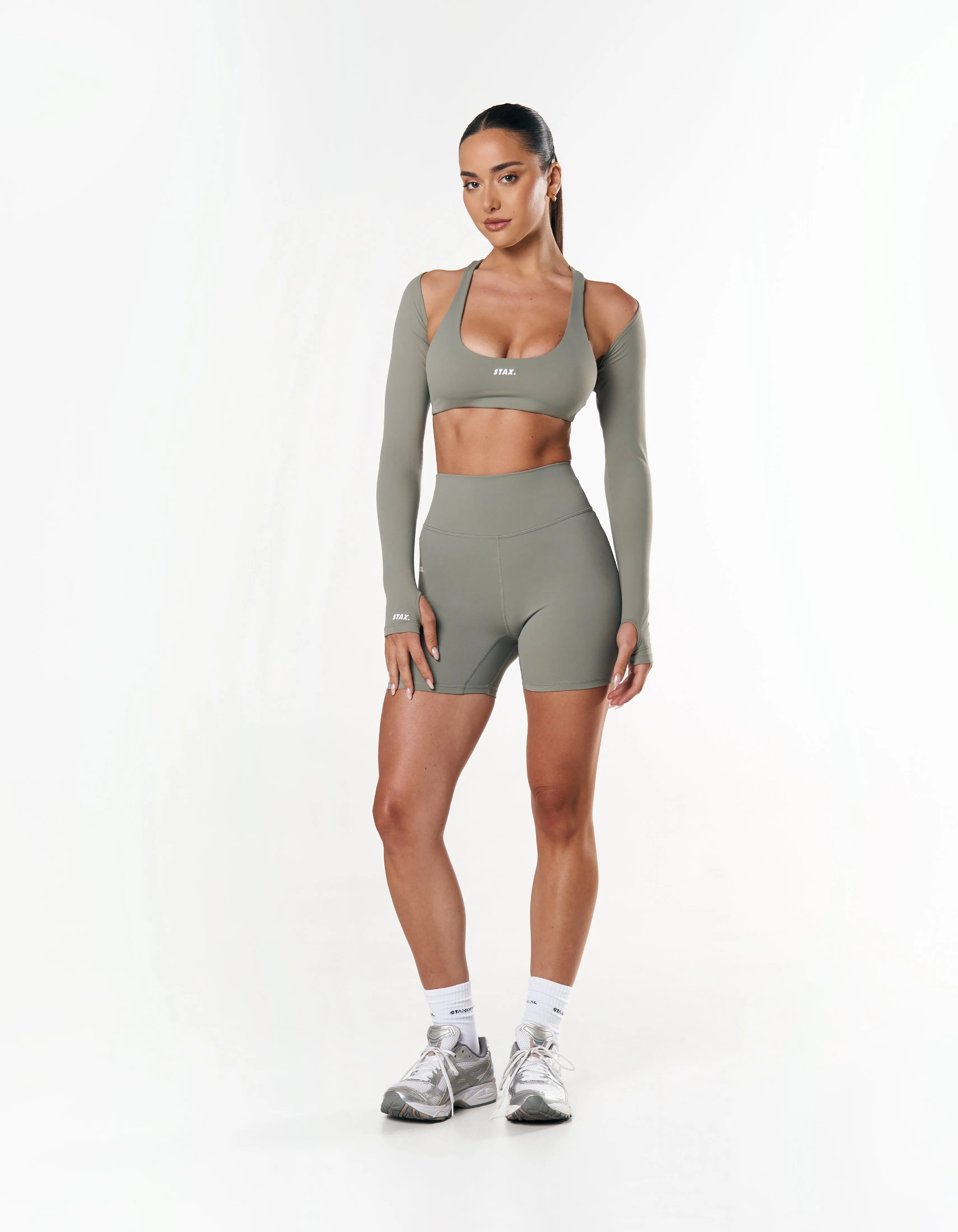 Midi Bike Shorts NANDEX ™ - Sage