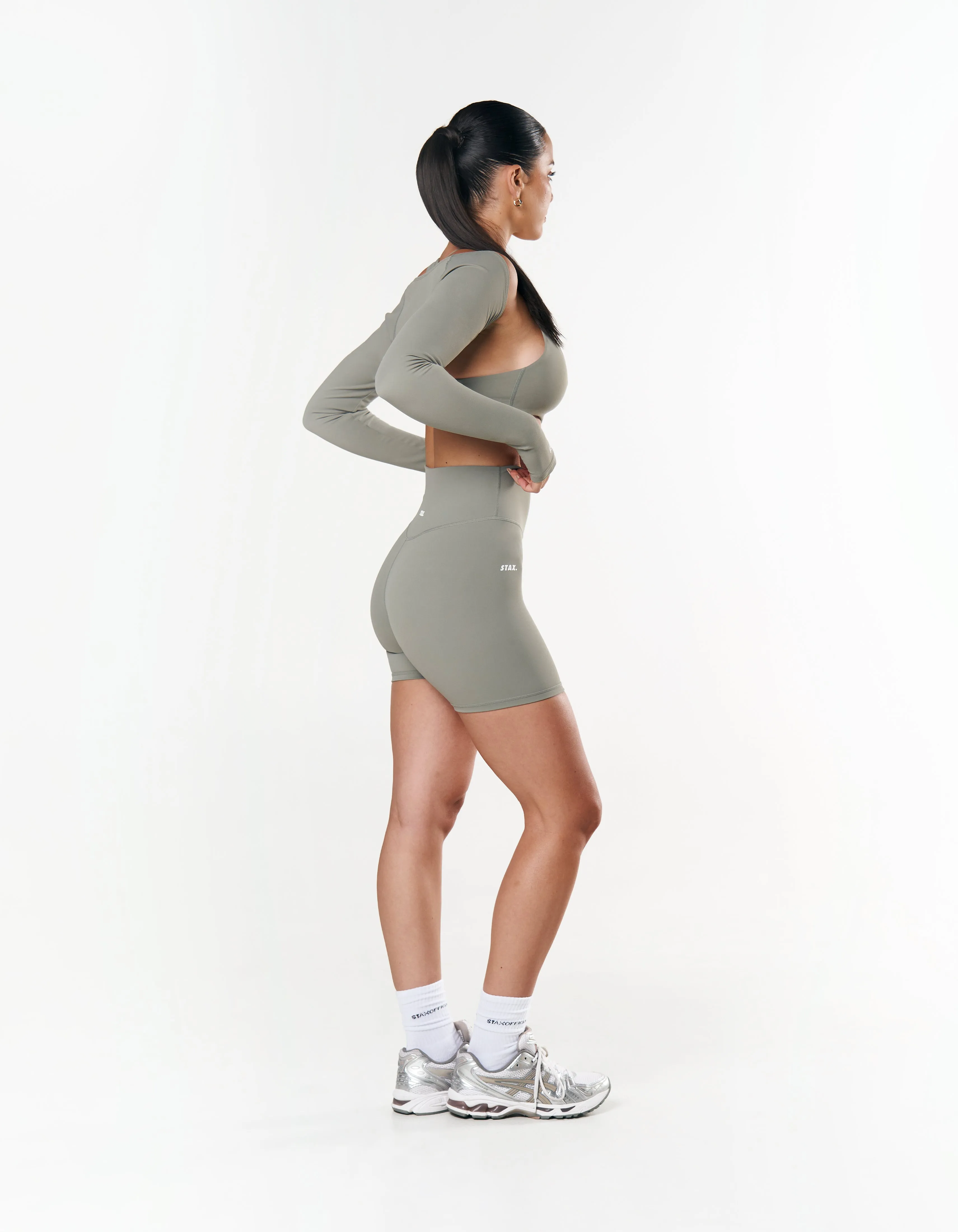 Midi Bike Shorts NANDEX ™ - Sage