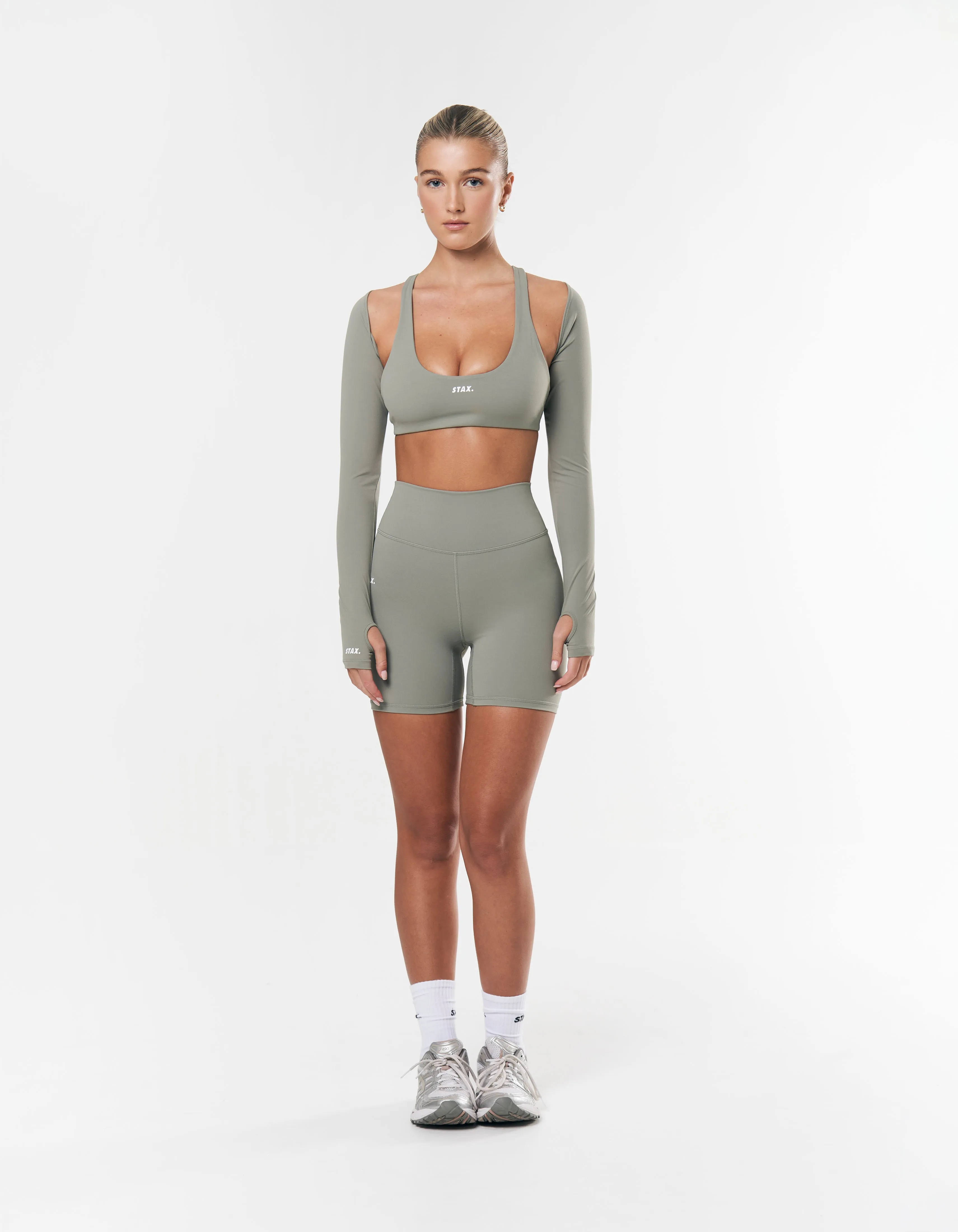Midi Bike Shorts NANDEX ™ - Sage