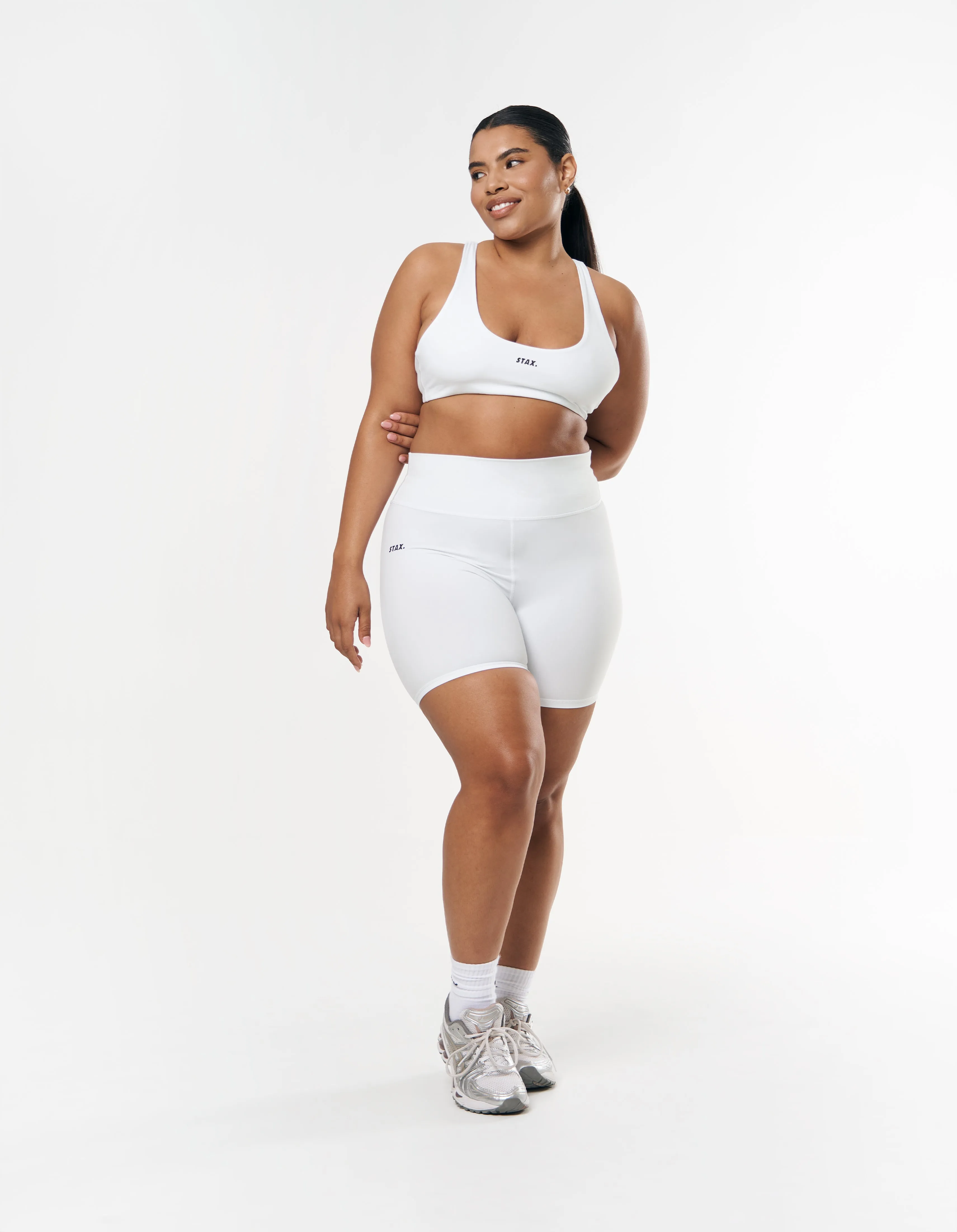 Midi Bike Shorts NANDEX ™ - White