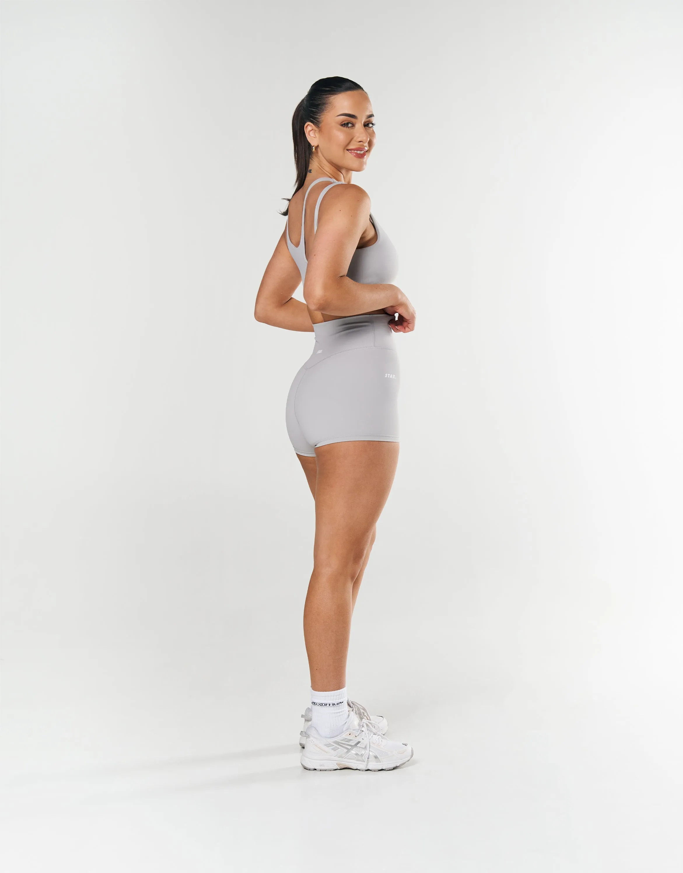 Mini Bike Shorts NANDEX ™ - Light Grey