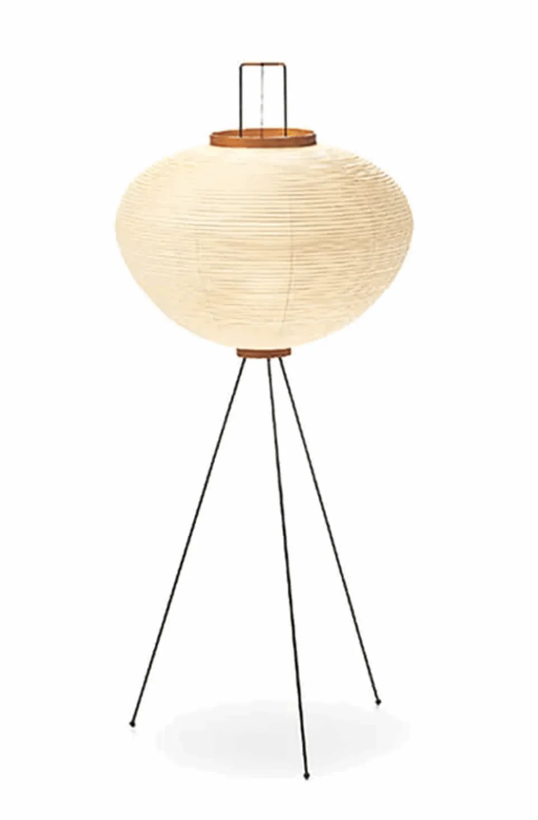 Minimalist japanese paper floor lamp