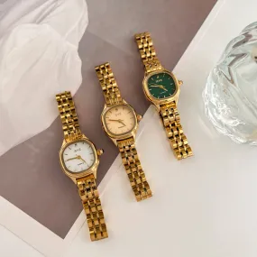 Minimalist Retro Square Women's Watch
